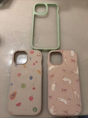 Set of 3 Pela iPhone 15 Cases